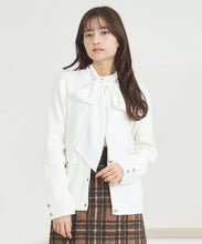 画像をギャラリービューアに読み込む, WEB限定　リボンボウタイブラウス/MM558109
