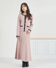 画像をギャラリービューアに読み込む, WEB限定　配色ニットセットアップ/MM557407
