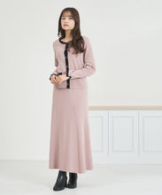 画像をギャラリービューアに読み込む, WEB限定　配色ニットセットアップ/MM557407
