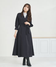 画像をギャラリービューアに読み込む, テーラードフレアワンピース/MM557412
