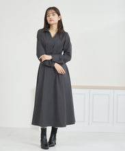 画像をギャラリービューアに読み込む, スキッパ—タックワンピース/MM557411
