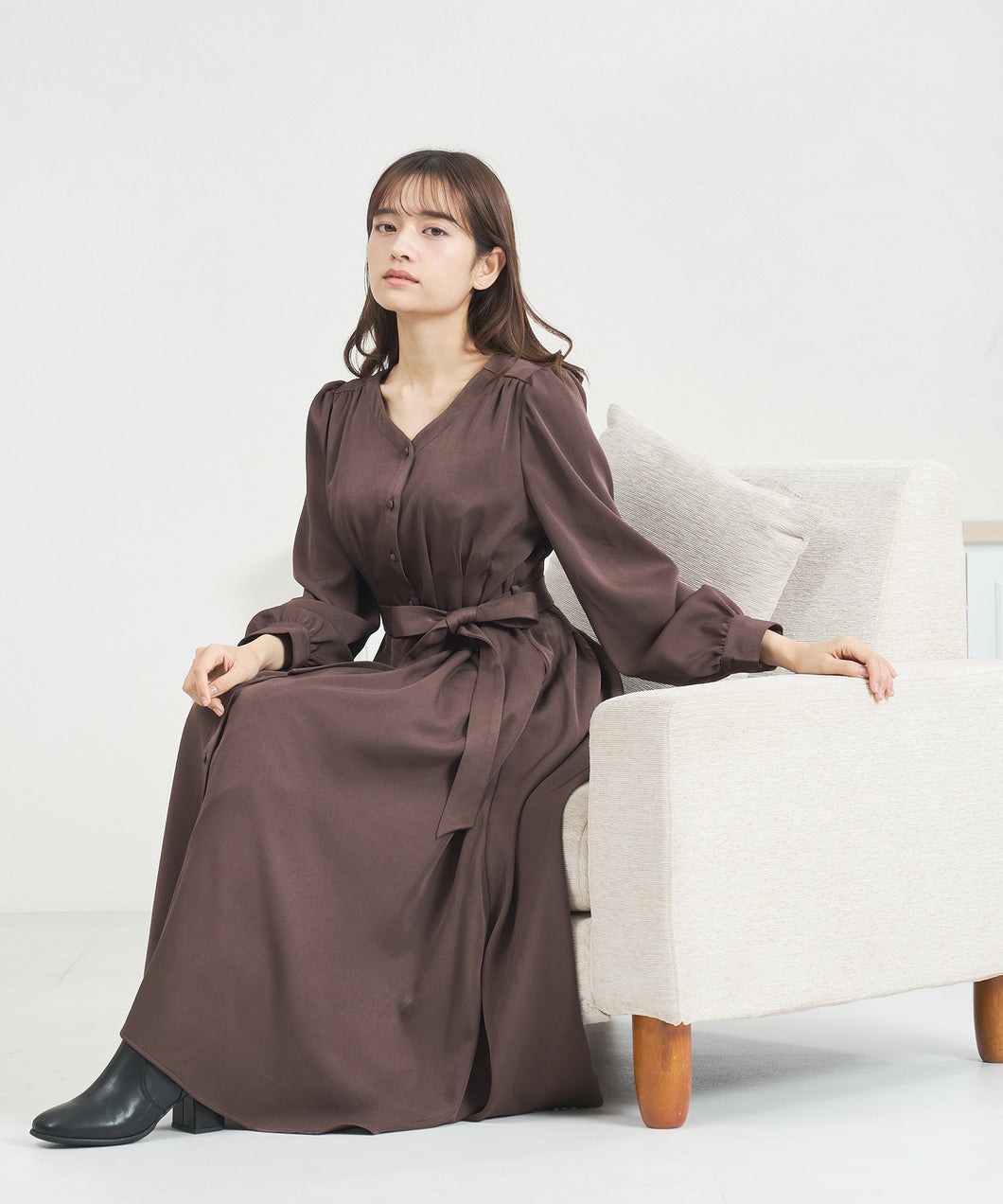 WEB限定　シャツワンピース/MM557409