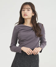 画像をギャラリービューアに読み込む, WEB限定　ドレープカットトップス/MM558202
