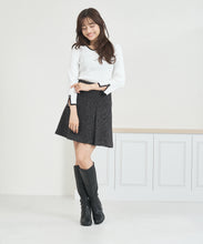 画像をギャラリービューアに読み込む, WEB限定　配色袖スリットリブニット/MM558305
