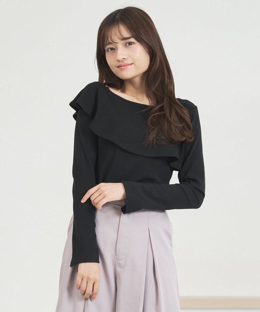 WEB限定　フリルカットソー/MM558201