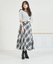 画像をギャラリービューアに読み込む, WEB限定　配色袖スリットリブニット/MM558305
