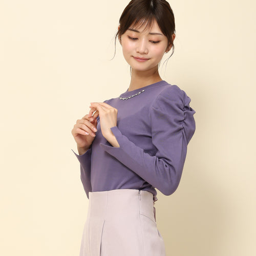 【予約販売商品】ジュエルビジューニット/MM338323