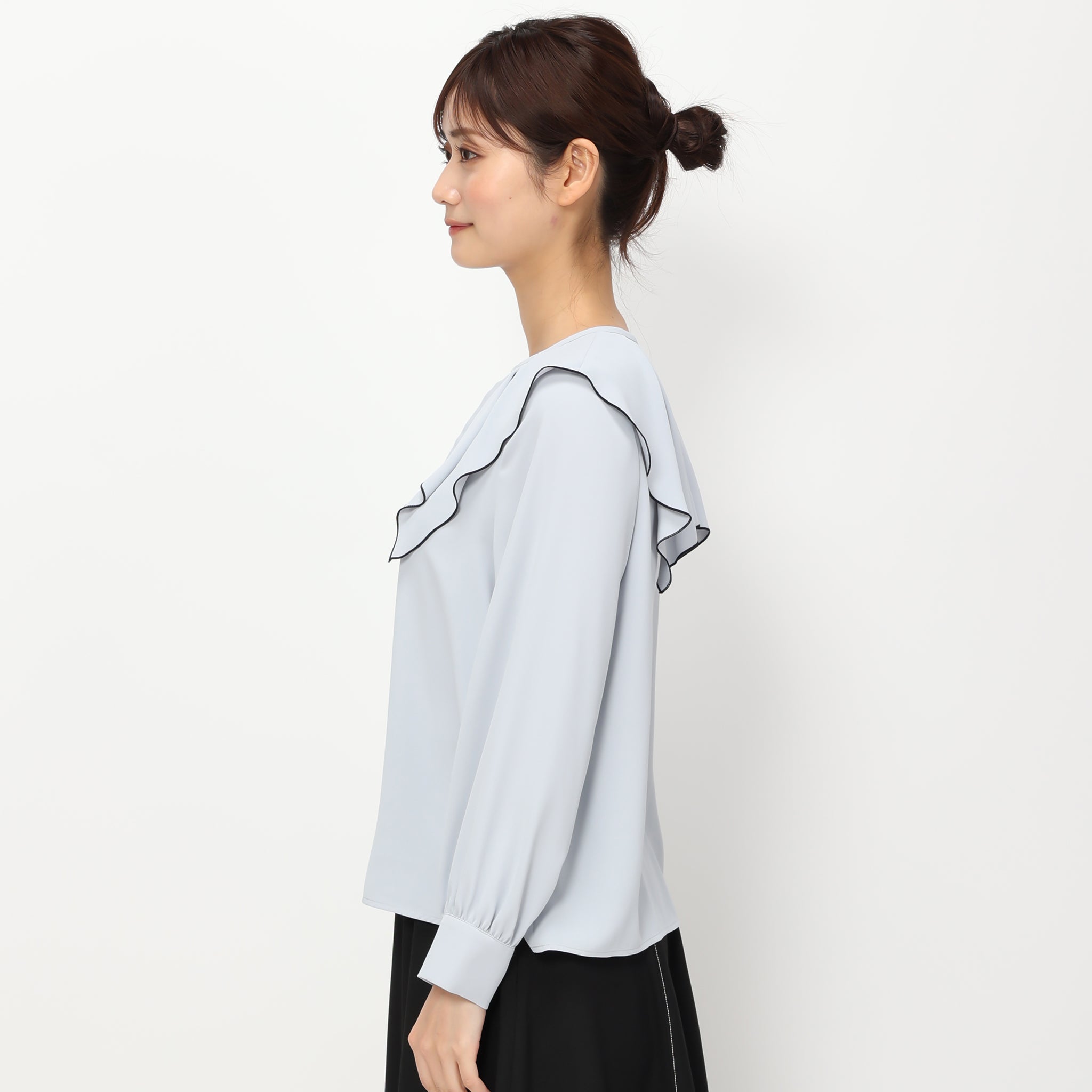 Cape Collar Blouse ケープカラーブラウス / FORFORMO