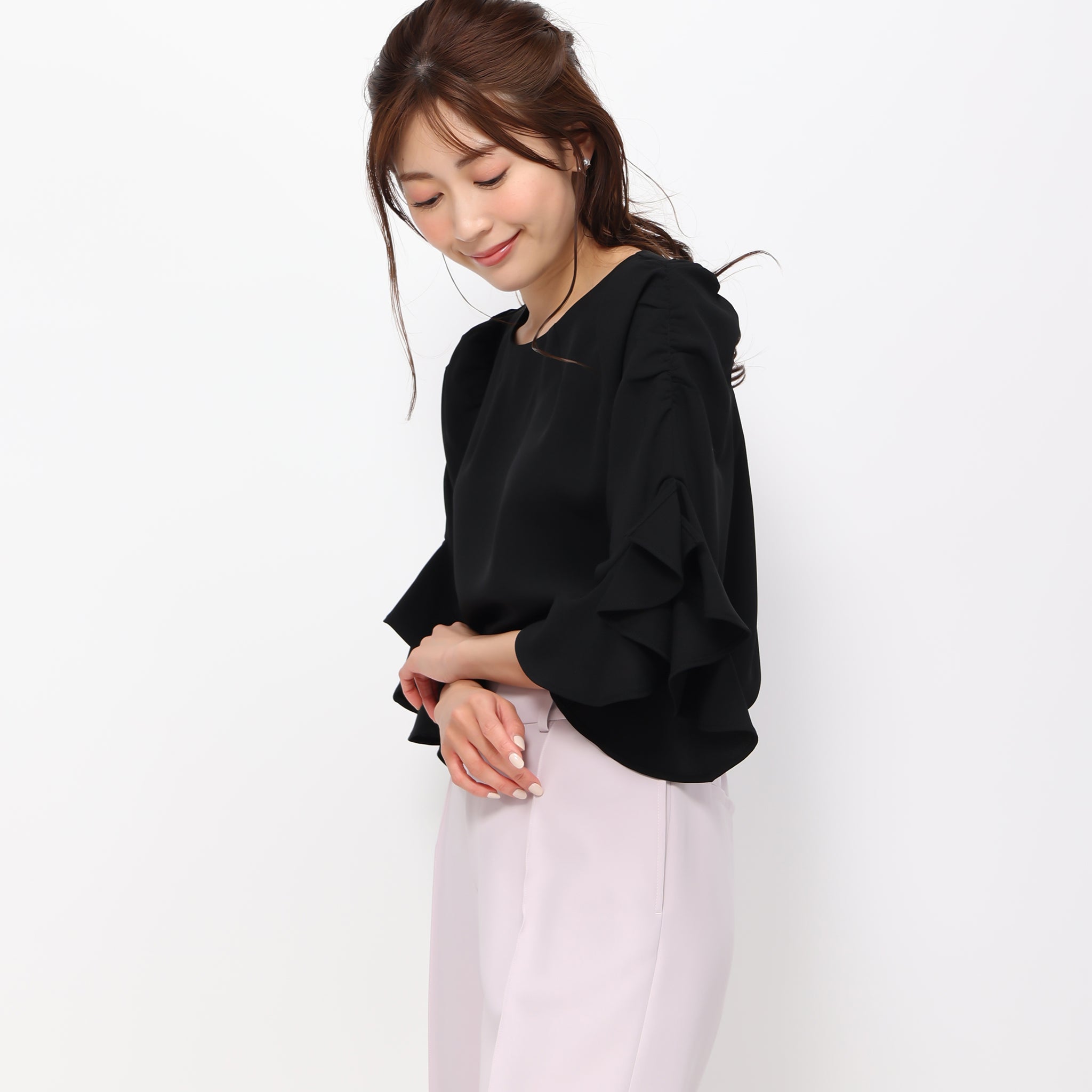袖ラッフルブラウス/MM418121 – MISCH MASCH|31 Sons de mode
