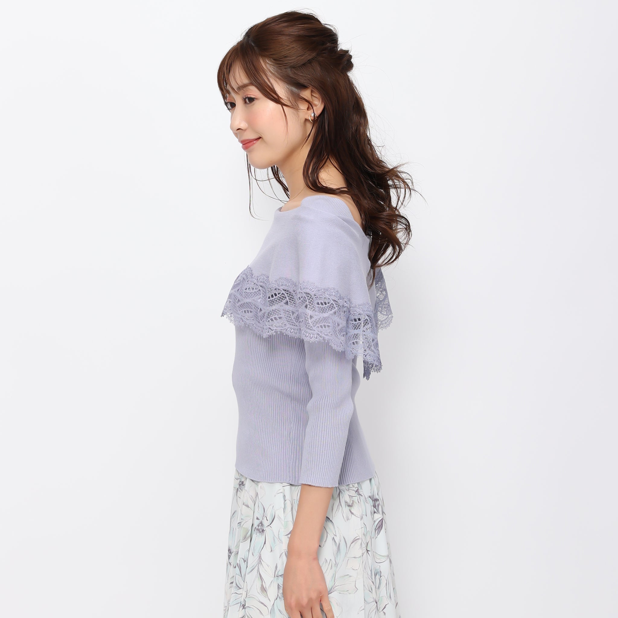 NO.29 ポンチケープ付きトップス | miccar ONLINE STORE
