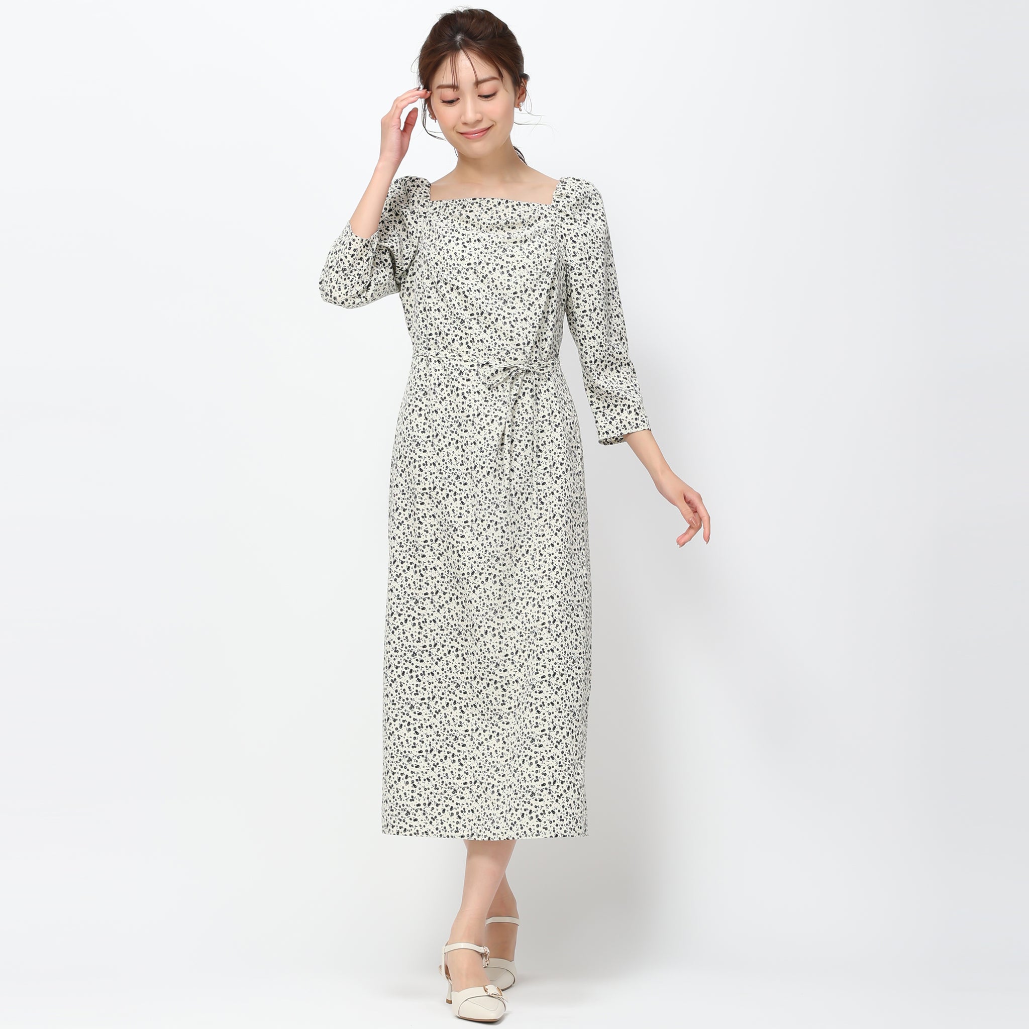 小花ドレープワンピース/MM417414 – MISCH MASCH|31 Sons de mode