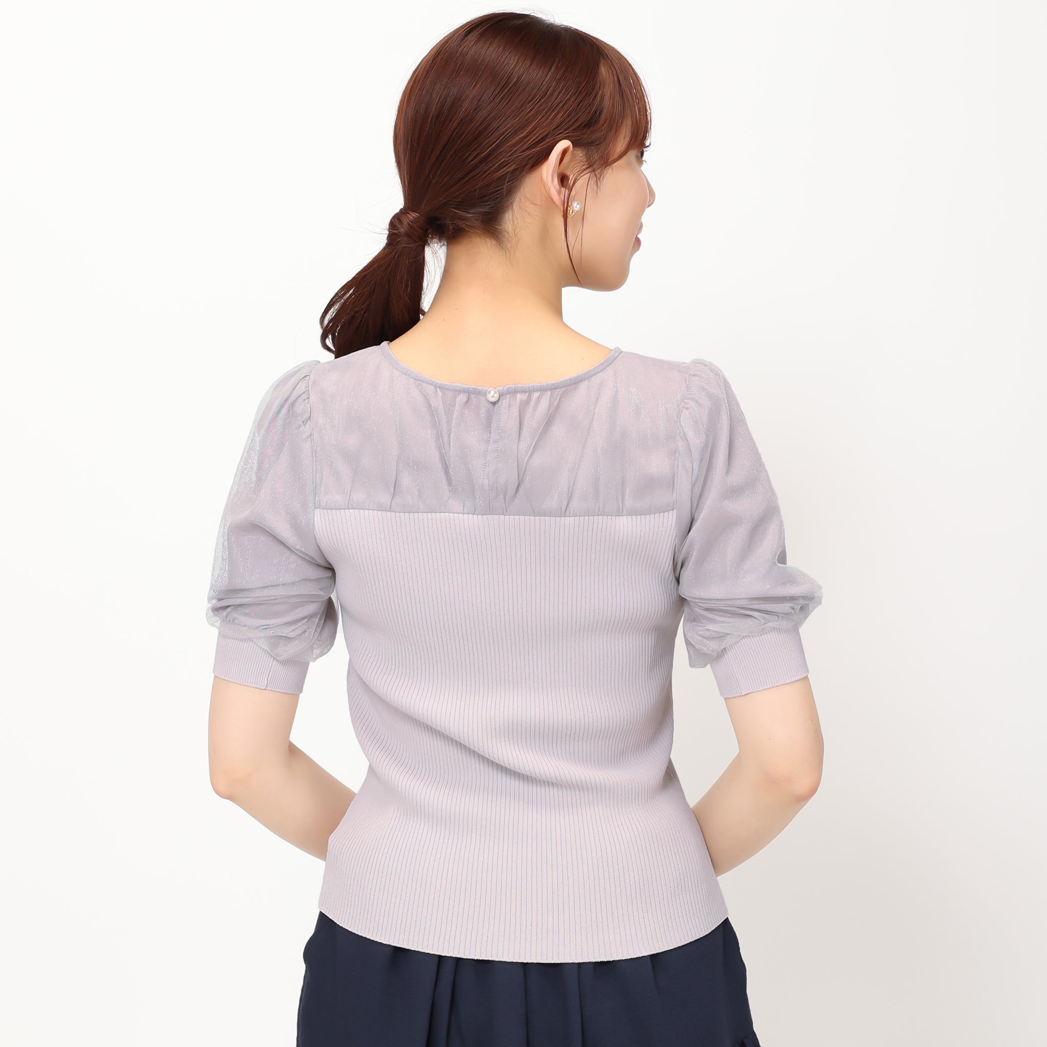 【myu 】グラマラスビスチェ34 チュール袖ビスチェニット/MM418317 – MISCH MASCH|31 Sons de mode