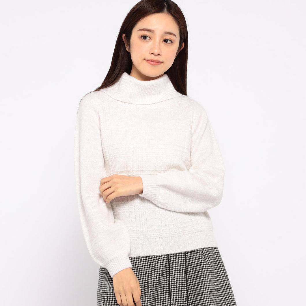 フラッフィーチェックラメニット【オンラインストア限定価格】/mm248300