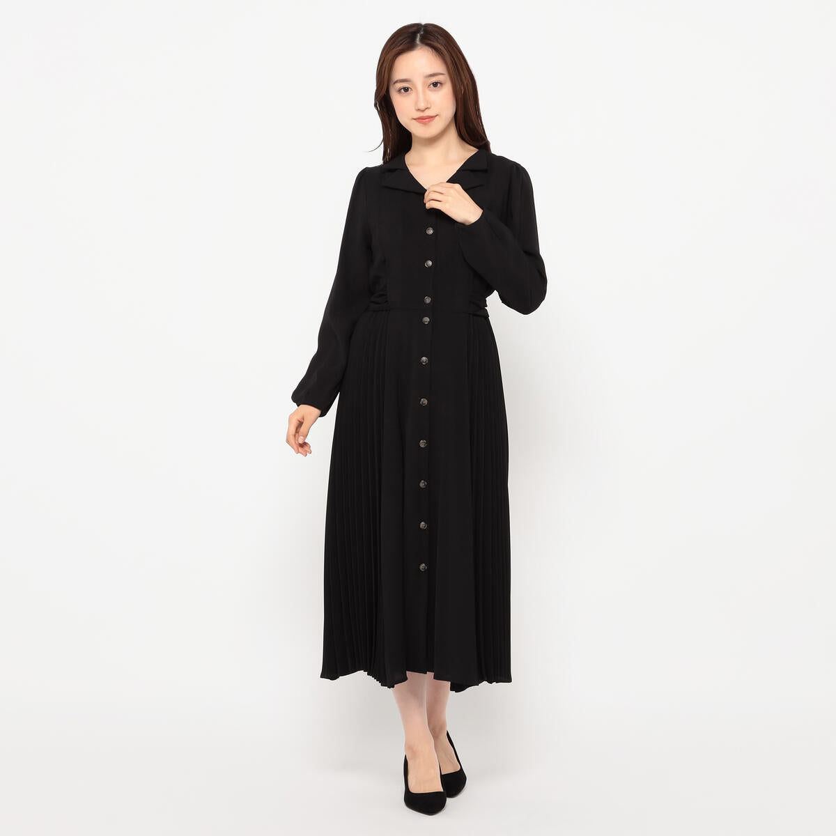 サイドプリーツワンピース/mm317426 – MISCH MASCH|31 Sons de mode サイドプリーツワンピース/mm317426 – MISCH MASCH|31 Sons de mode